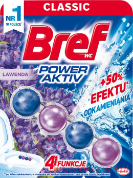 BREF KOTKA DO WC 50G POWER ACTIV LAVENDER