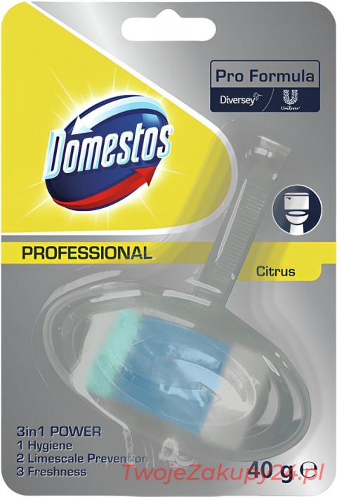 DOMESTOS PROFESSIONAL KOSZYK WC CITRUS 40G