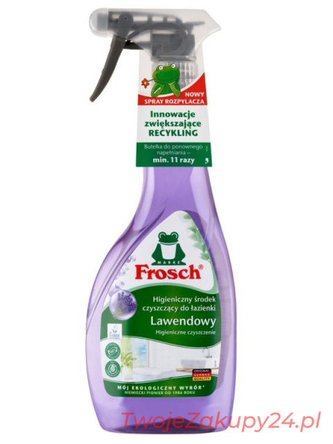 FROSCH LAWENDOWY PŁYN DO ŁAZIENKI 500ML