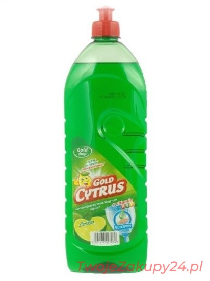 Gold Cytrus Płyn Do Naczyń Cytrynowy 1L