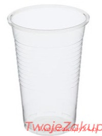 KUBEK 0,2L A'100 PRZEZROCZYSTY ( zawiera opłatę sup)