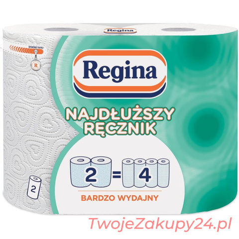 Regina Najdłuższy Ręcznik Papierowy 2 Rolki