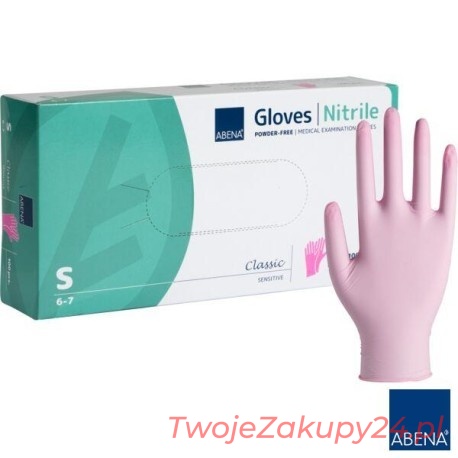 Rękawice Diagnostyczne Nitrylowe S 100szt.