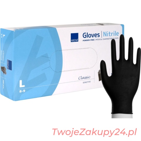Rękawice Nitrolowe 100Szt L