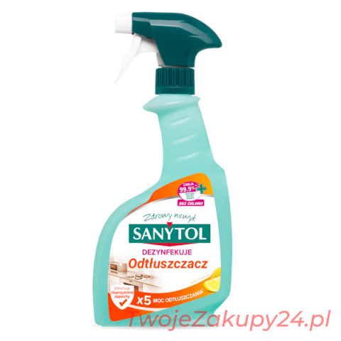 SANYTOL 500 ML SPREJ DO DEZYNFEKCJI KUCHNI