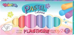 Plastelina 12 Kolorów Pastel Colorino 87805