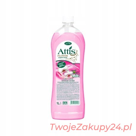 Attis Mydło 1L Zapas Orchidea