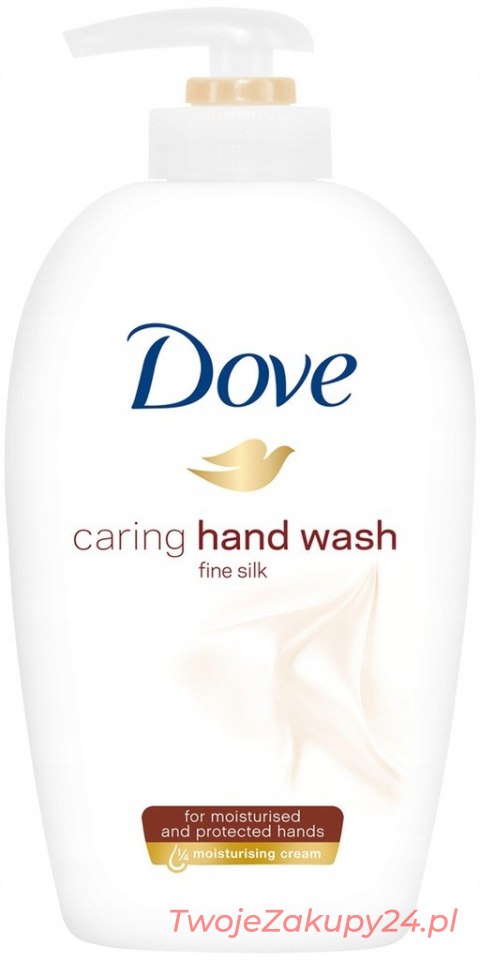 Dove Caring Fine Silk Mydło W Płynie Pompka 250Ml