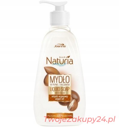 Joanna Naturia Pielęgnujące Mydło Argan 500 Ml