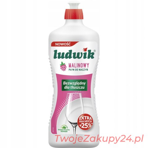 Ludwik Płyn Do Naczyń Malinowy 900 G