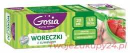 Gosia Woreczki Z Suwakiem 1,5L 20 Sztuk