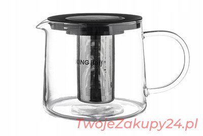 Kinghoff Dzbanek Żaroodporny 1.5 L Z Zaparzaczem
