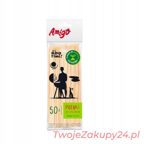 Amigo Patyki Do Szaszłyków 50Szt