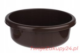 Bentom Miska Okrągła 6.2 L Brązowa