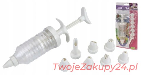 Dekorator Do Ciasta 7Końcówek