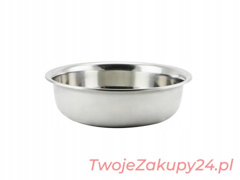 Duża Miska Gastronomiczna Stalowa 39 Cm Tadar