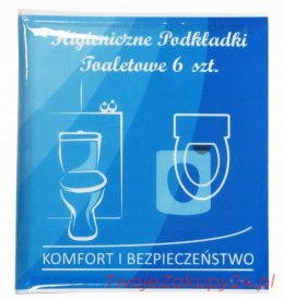 Higieniczne Podkładki Toaletowe 6Szt**