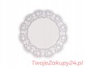 Serwetki Ażurowe Okrągłe 14Cm Ozdobne Papier 100Sz
