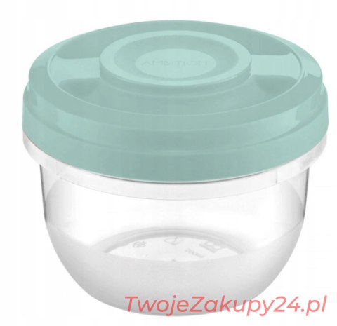 Smart Pojemnik Do Mikrofali 0.5 L Mięta Ambition