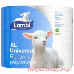 Lambi Xl Universal Ręcznik Papierowy 2 Rolki